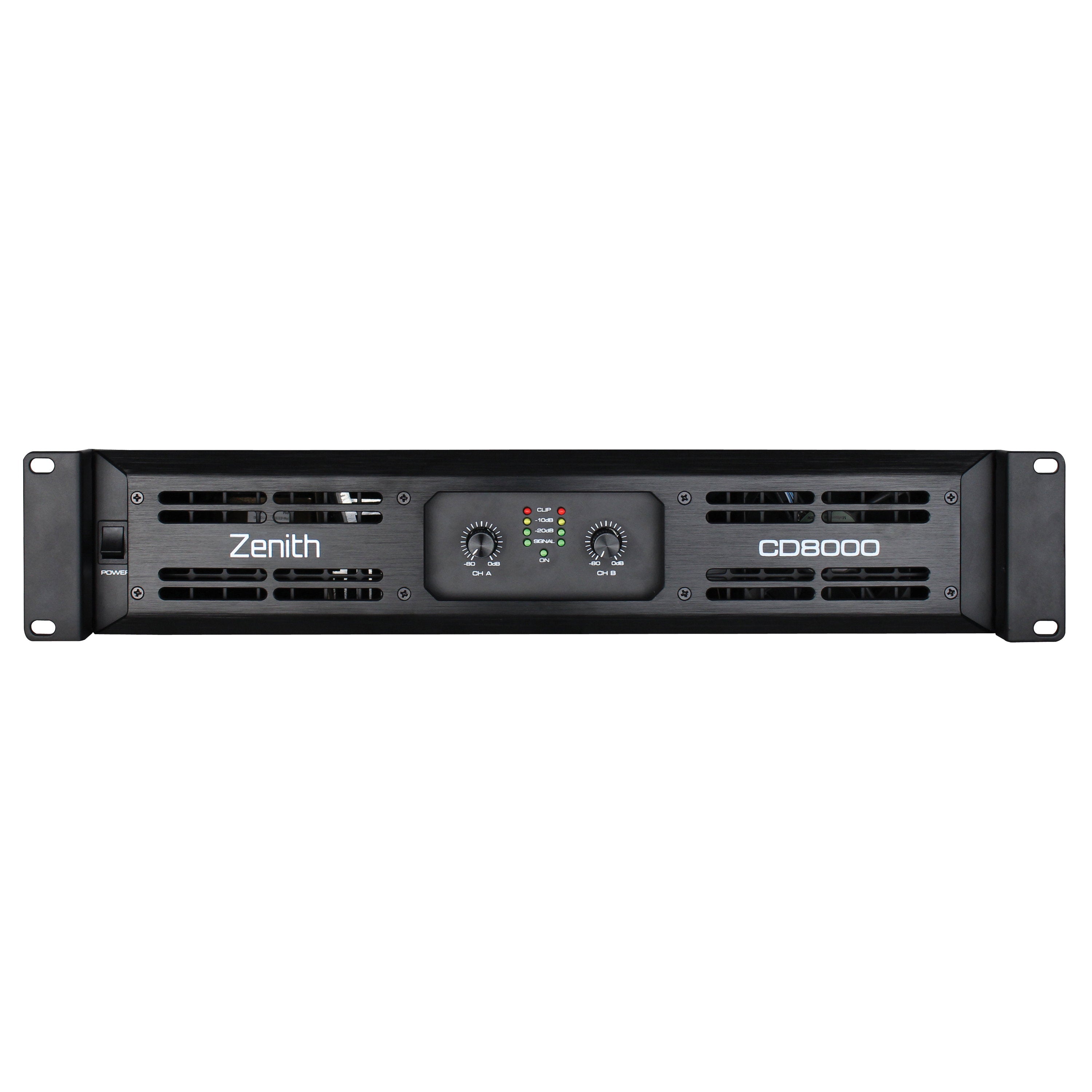 Zenith CD 8000 Power Amplifier - Main View