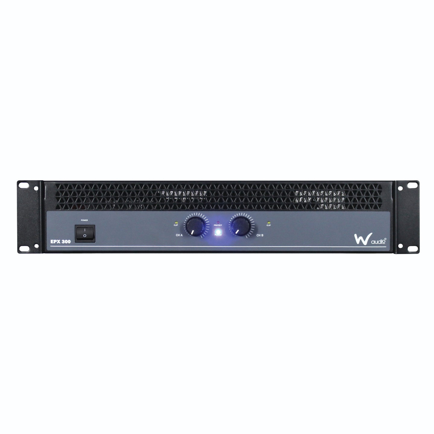 W Audio EPX 300 Power Amplifier - Back Panel and Connections