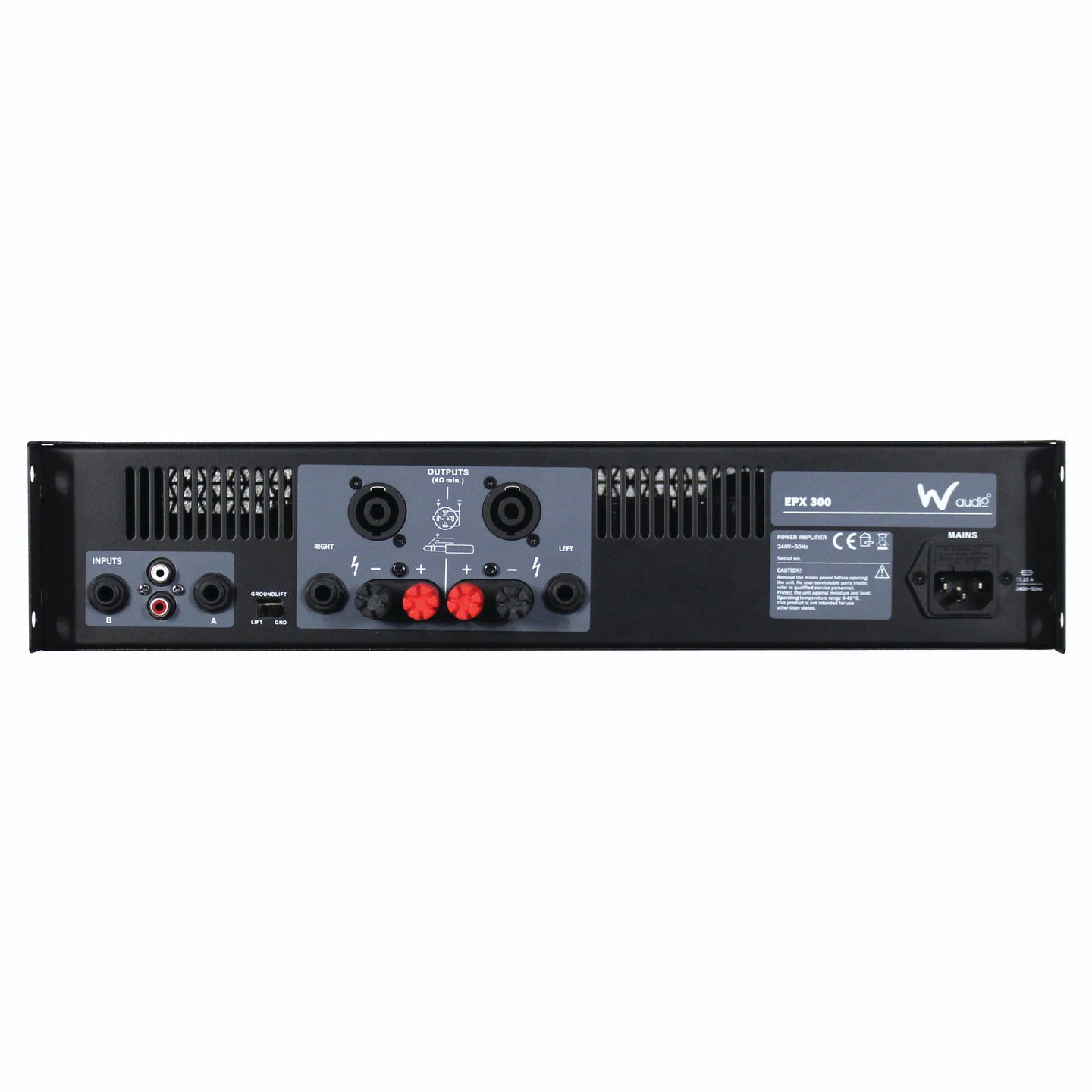 W Audio EPX 300 Power Amplifier - Main View