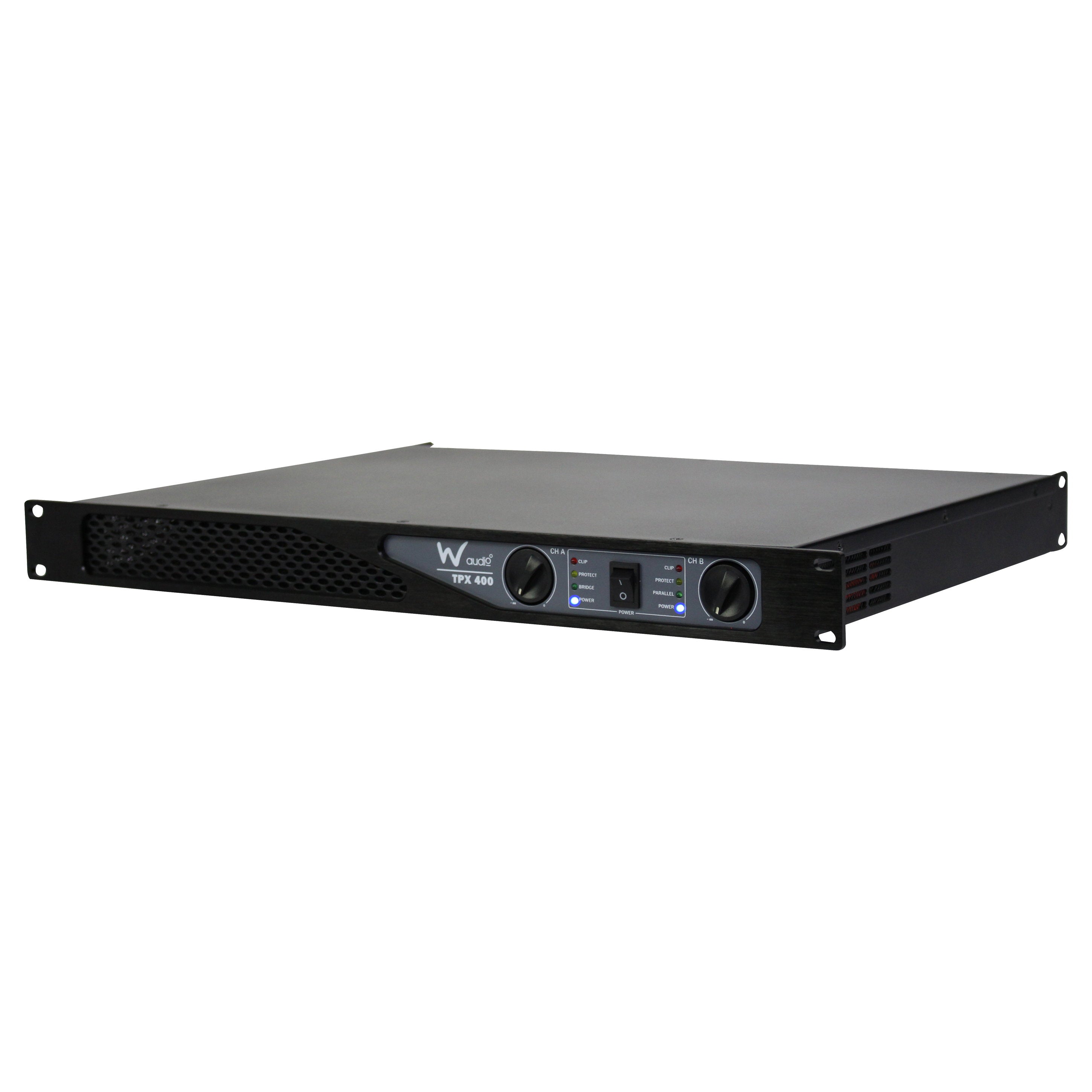 W Audio TPX 400 Power Amplifier - Main View
