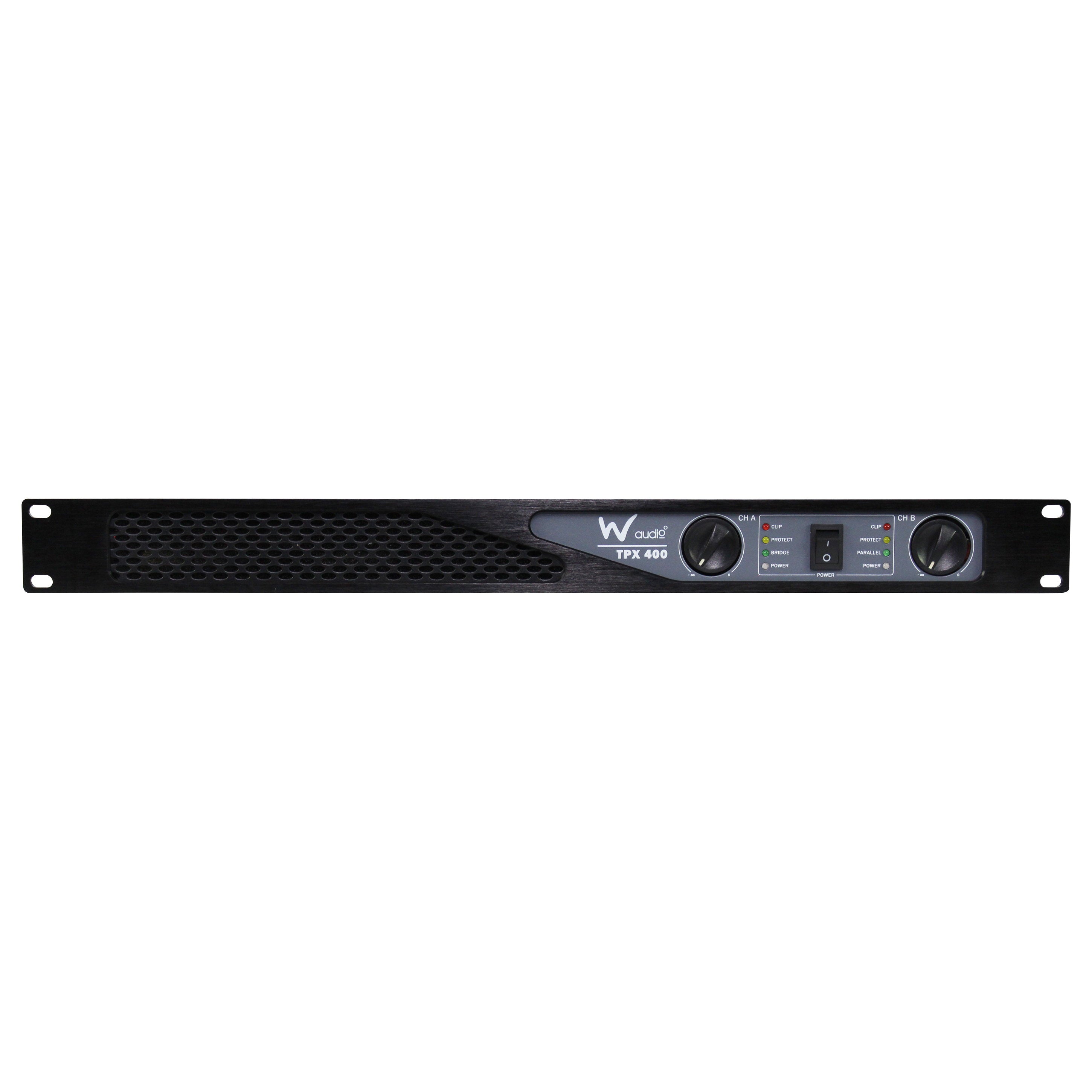 W Audio TPX 400 Power Amplifier - Alternate View 1