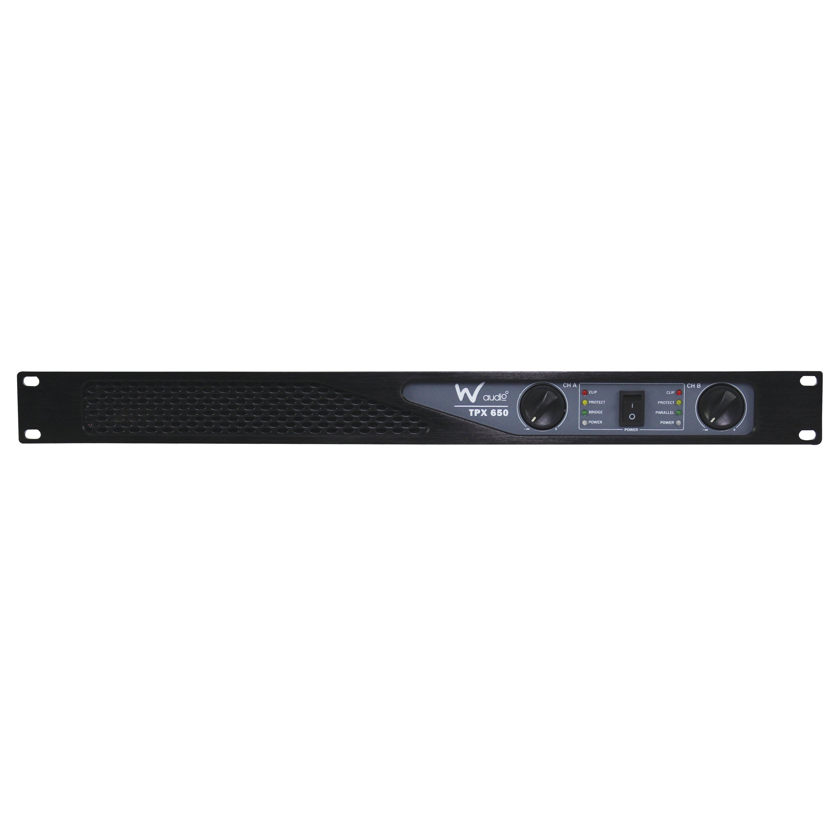 W Audio TPX 650 Power Amplifier - Alternate View 1