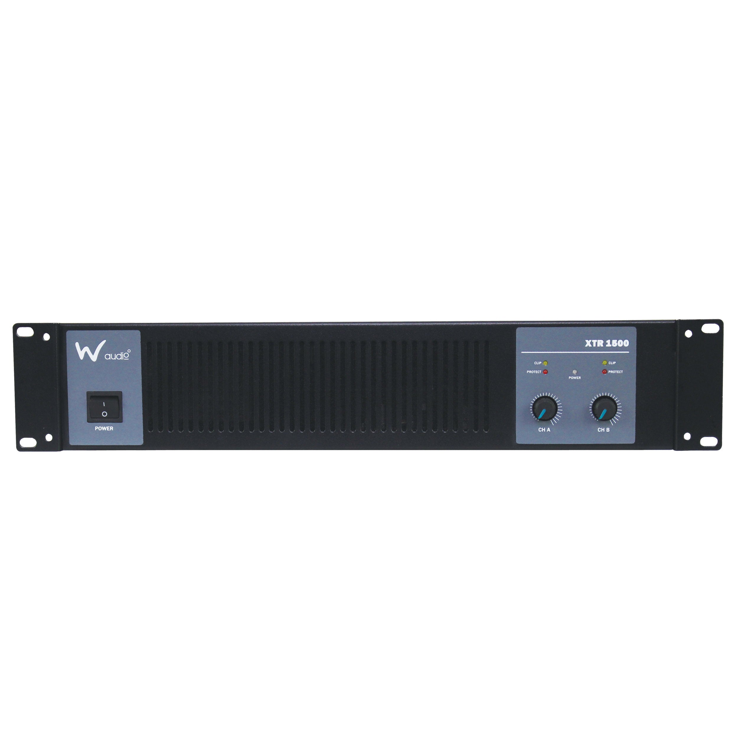 W Audio XTR 1500 Power Amplifier - Main View