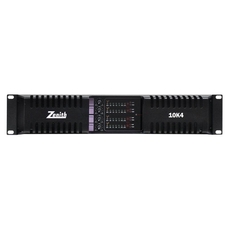 Zenith 10K4 4 x 2500W Power Amplifier - Alternate View 1
