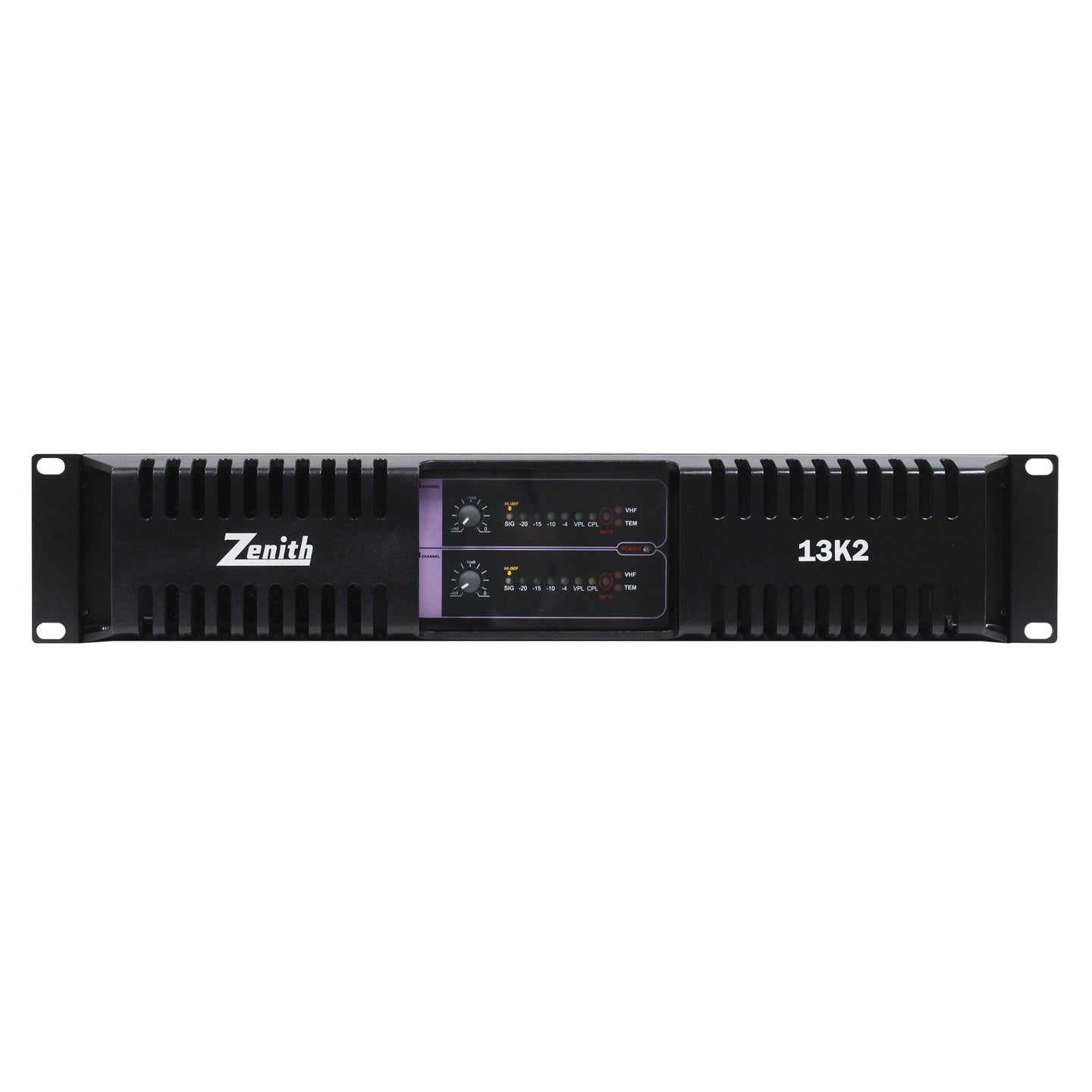 Zenith 13K2 2 x 6500W Power Amplifier - Back Panel and Connections