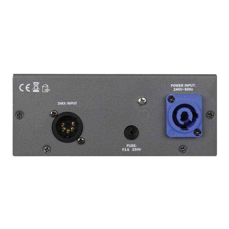 Transcension HS2 Hybrid powerCON DMX Distribution Splitter - Alternate View 1