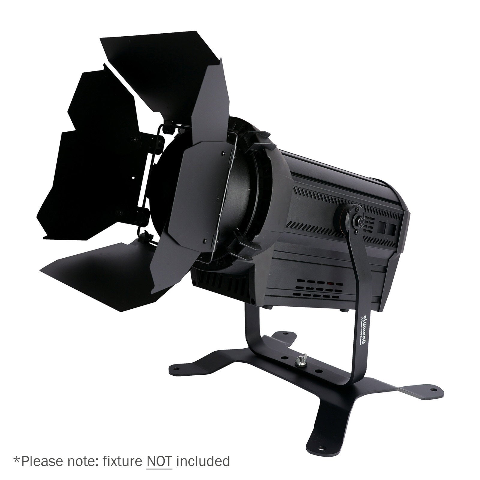 Elumen8 Large Universal Floor Bracket - Back Panel and Connections