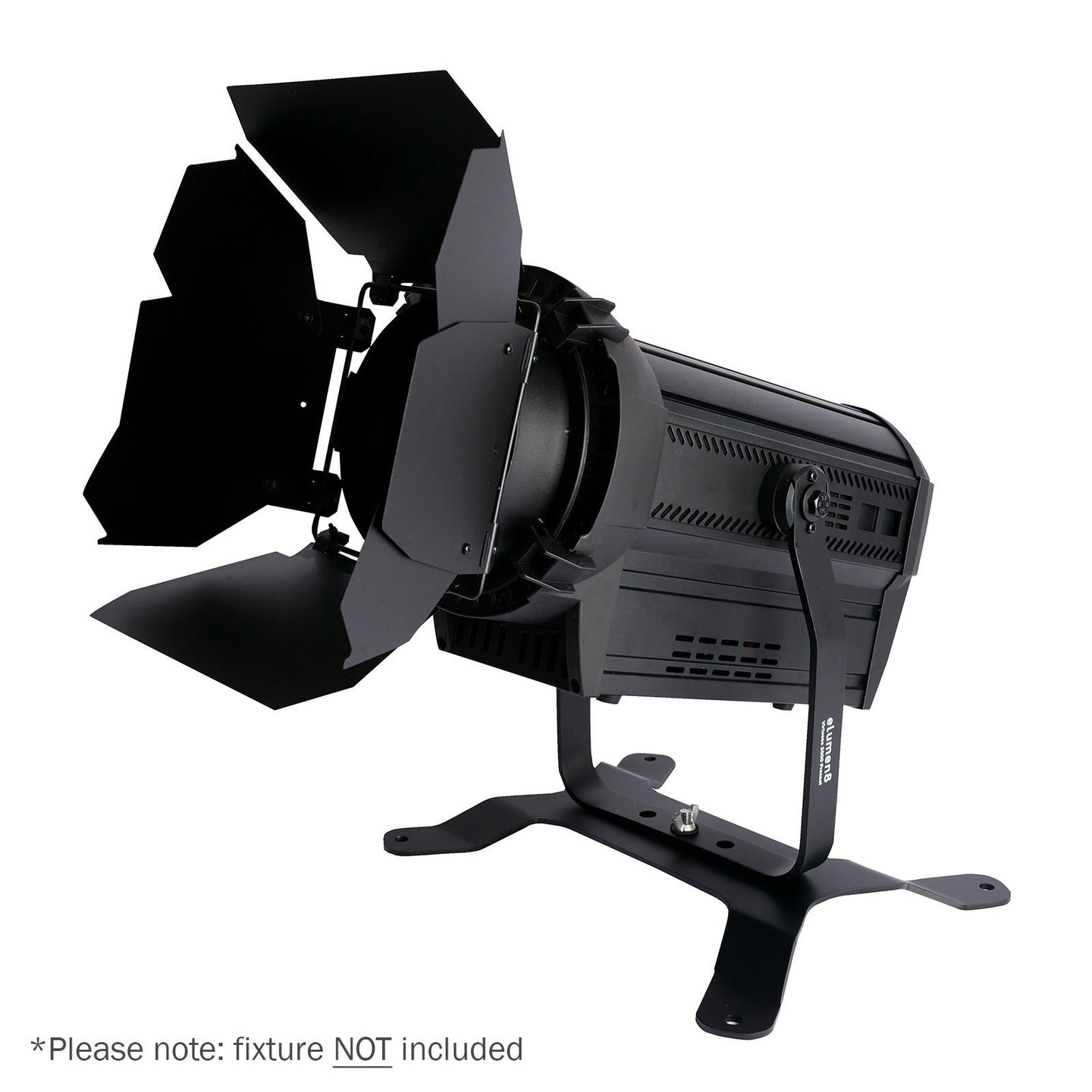 Elumen8 Large Universal Floor Bracket - Back Panel and Connections