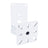 W Audio Speaker Wall Bracket White - Alternate View 1