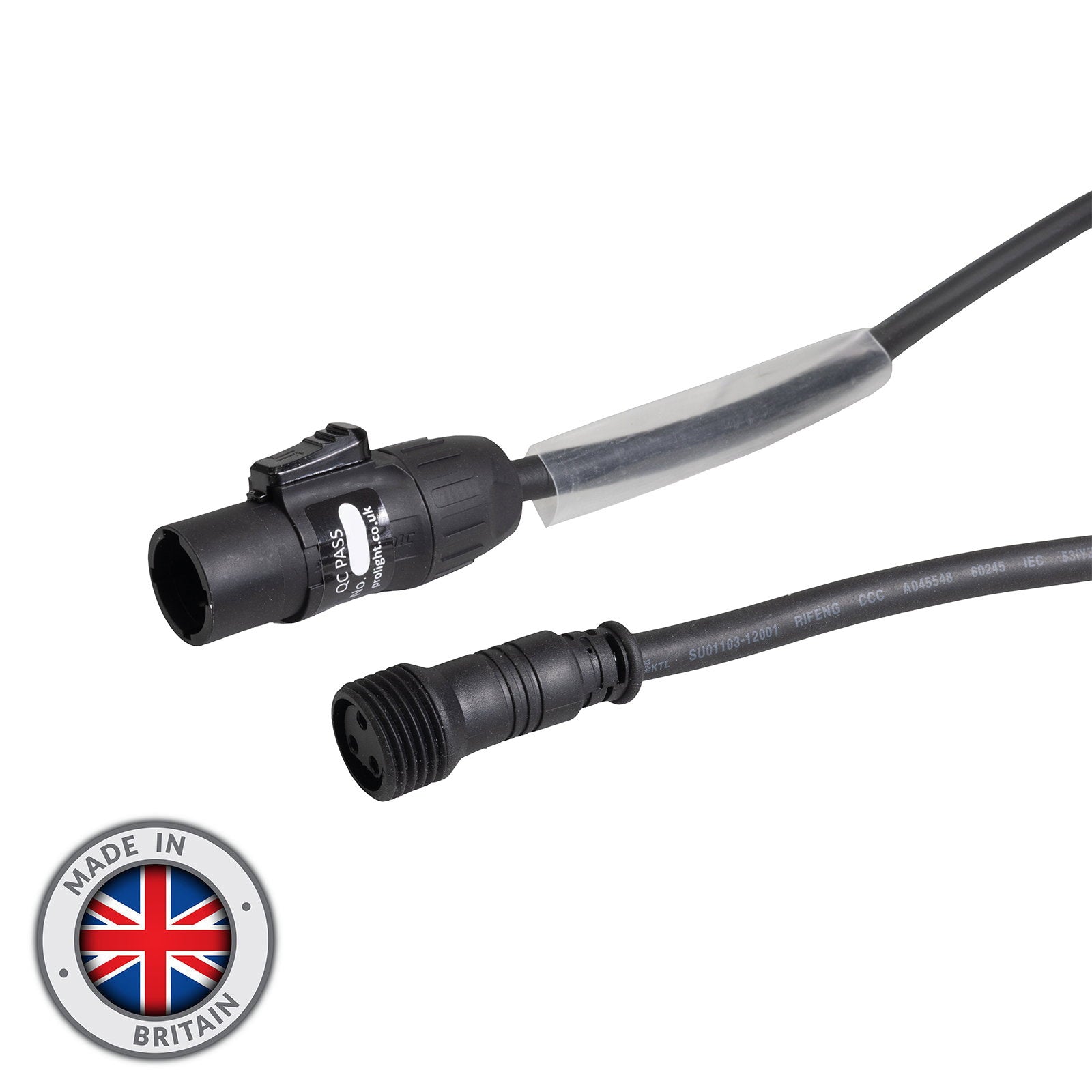 Elumen8 1m PowerTwist TR1 IP65 Female Hydralock - Main View