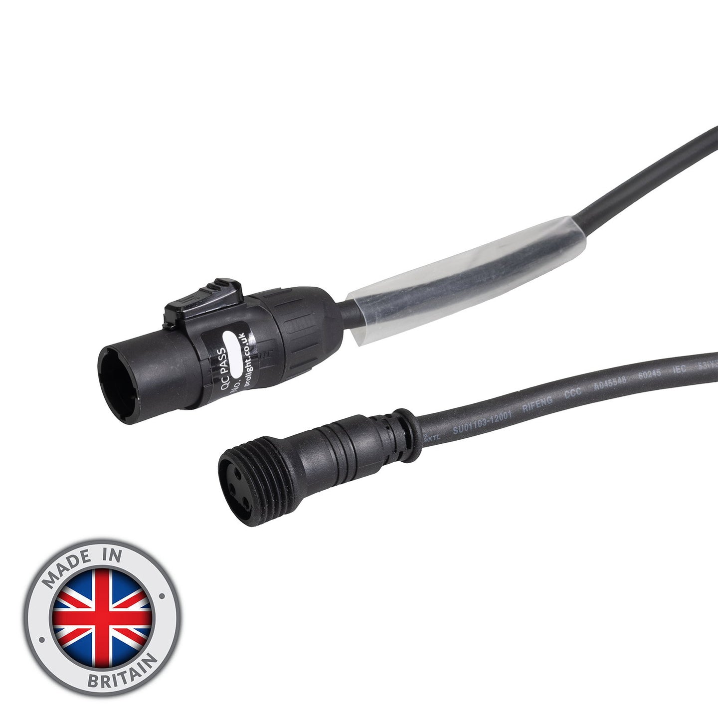 Elumen8 1m PowerTwist TR1 IP65 Female Hydralock - Main View