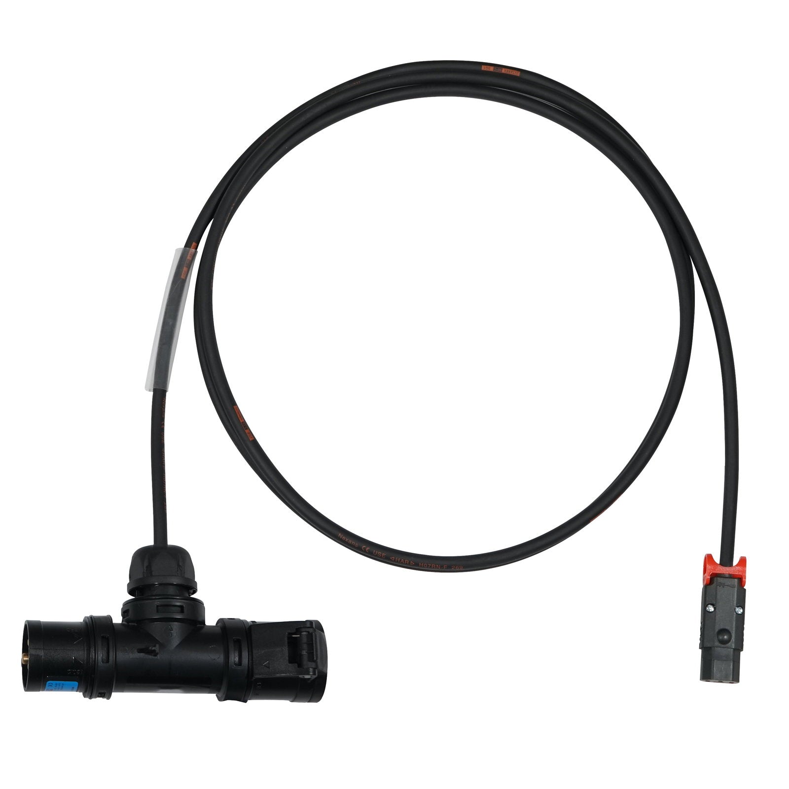 Elumen8 2m 1mm H07RN-F 16A T-Connect – C13 IEC Lock Cable - Alternate View 1
