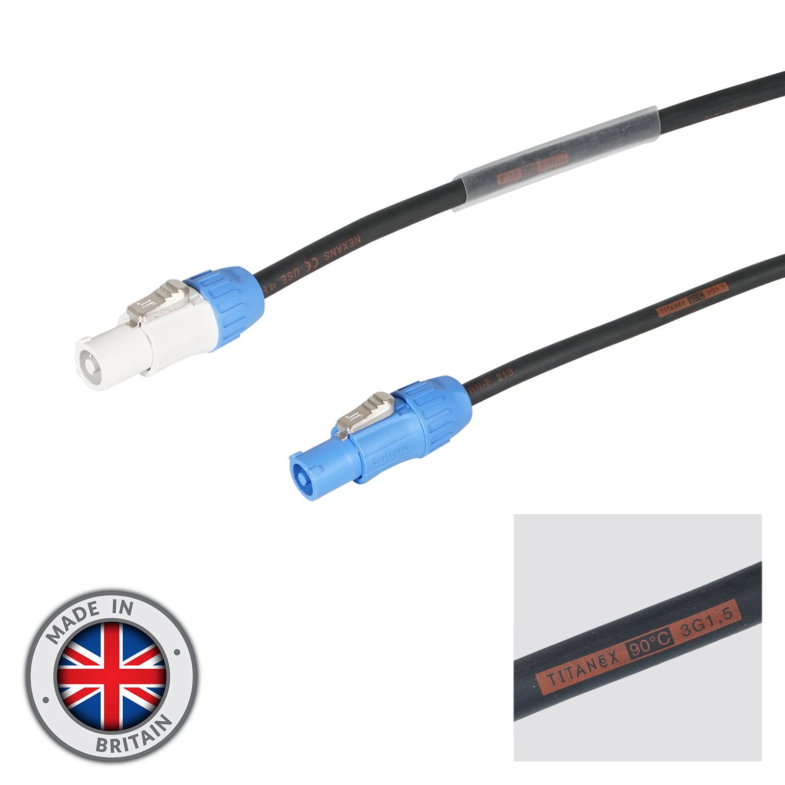 Elumen8 20m PowerTwist Cable – 1.5mm H07RN-F - Main View