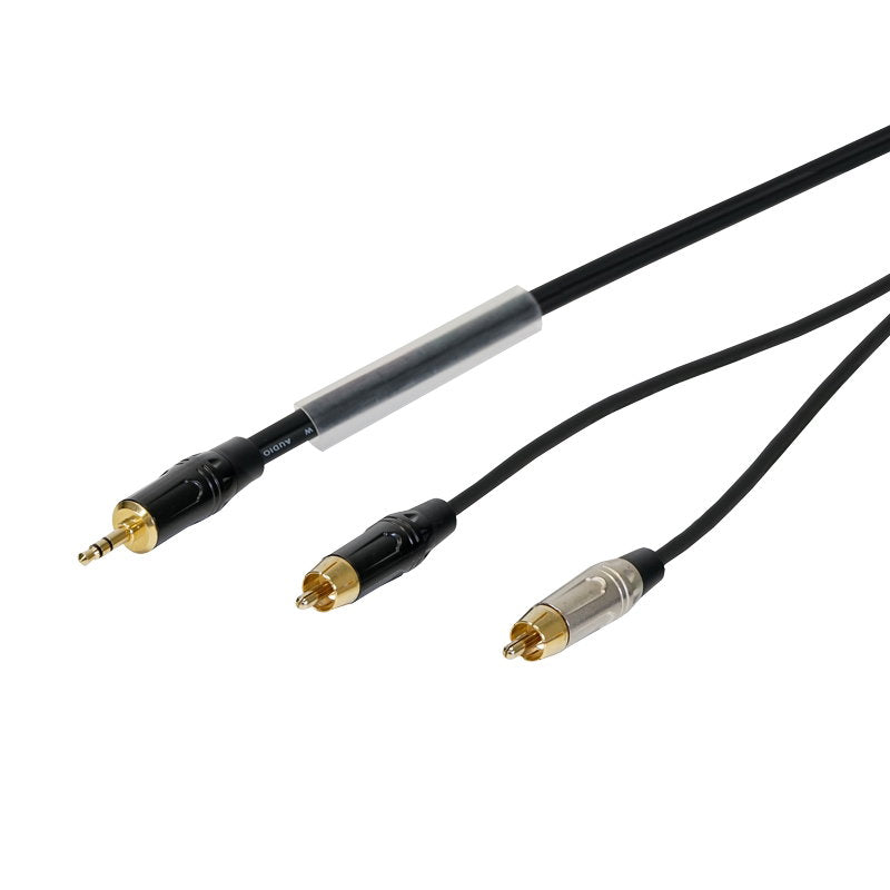 W Audio 3m 3.5mm Stereo Jack - 2 x Phono Cable - Main View