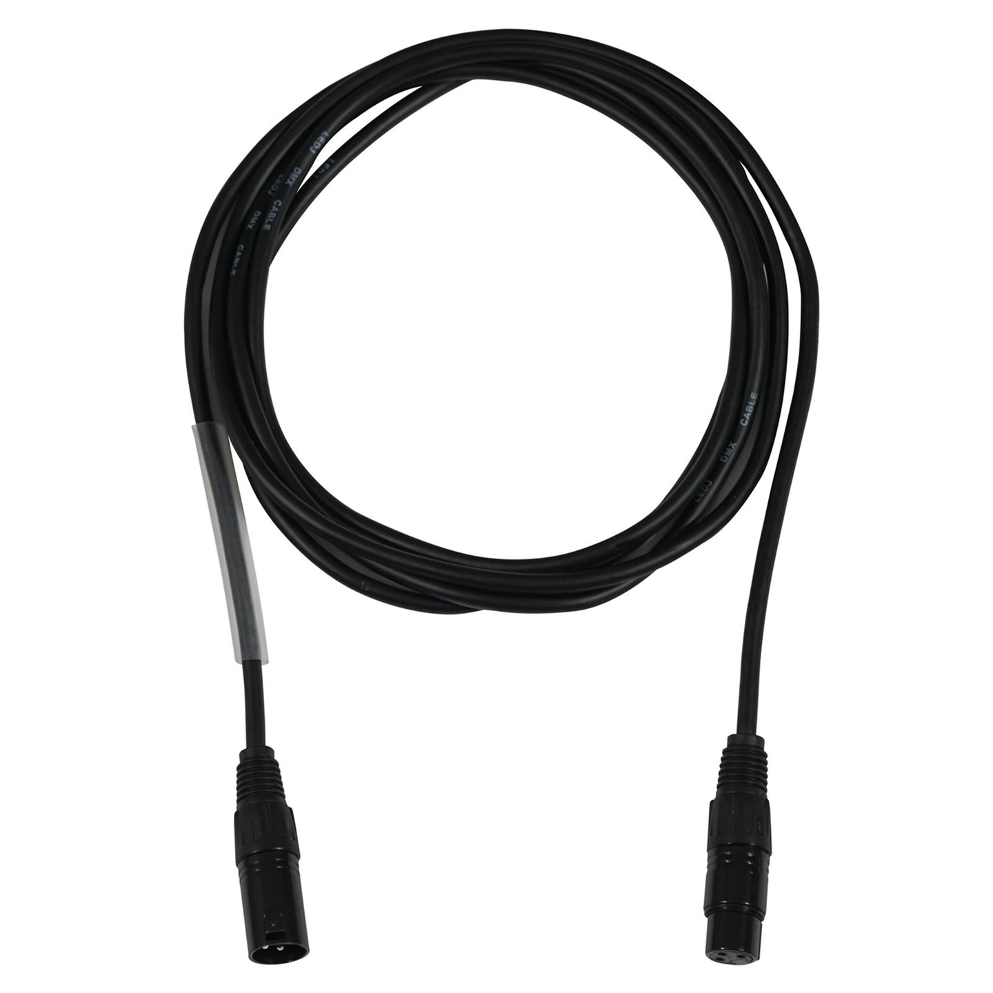 LEDJ 10m 3-Pin Male XLR - 3-Pin Female XLR DMX Cable - Alternate View 1