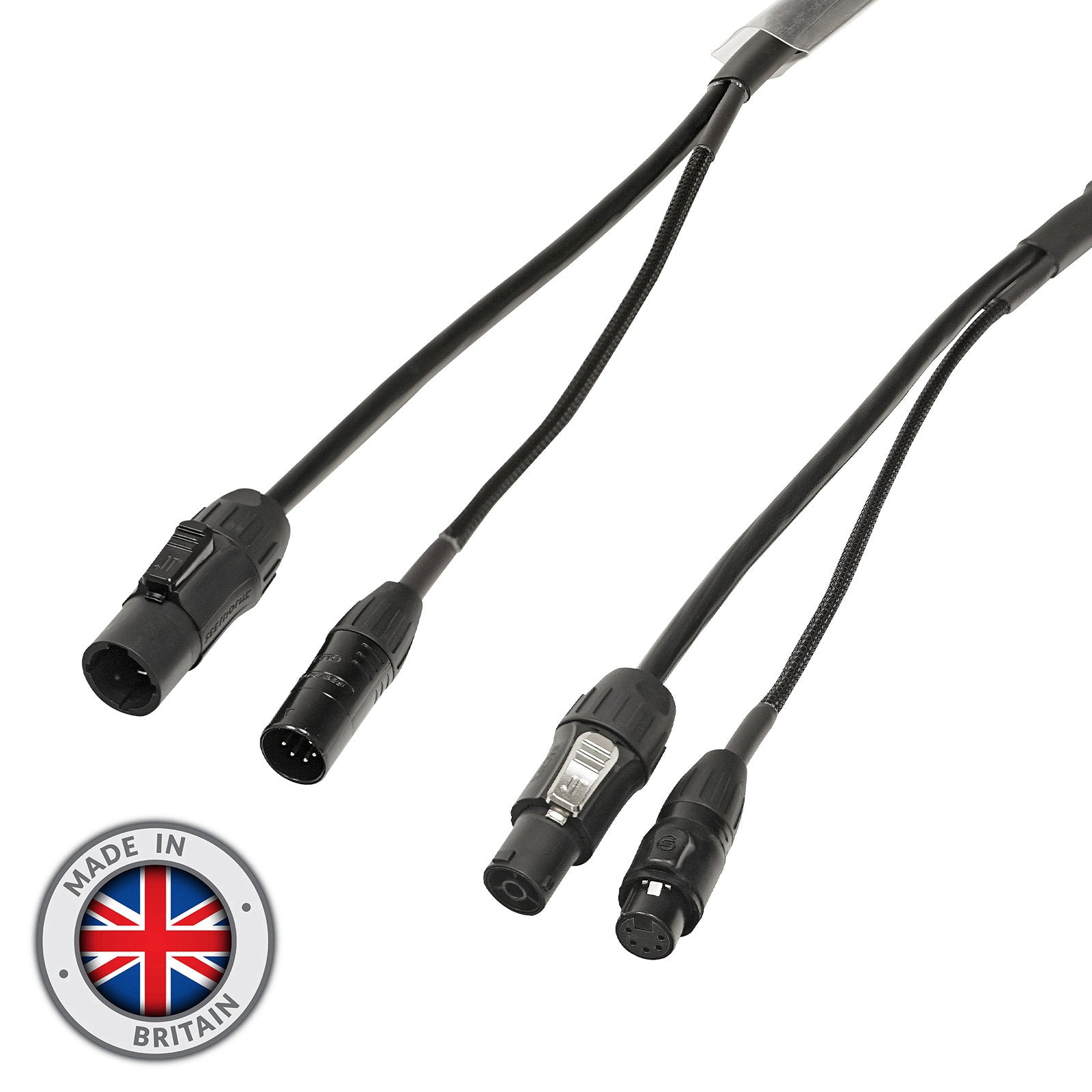 Elumen8 10m Combi 1.5mm IP65 Seetronic TR1 Power/ 5-Pin DMX Cable - Alternate View 1