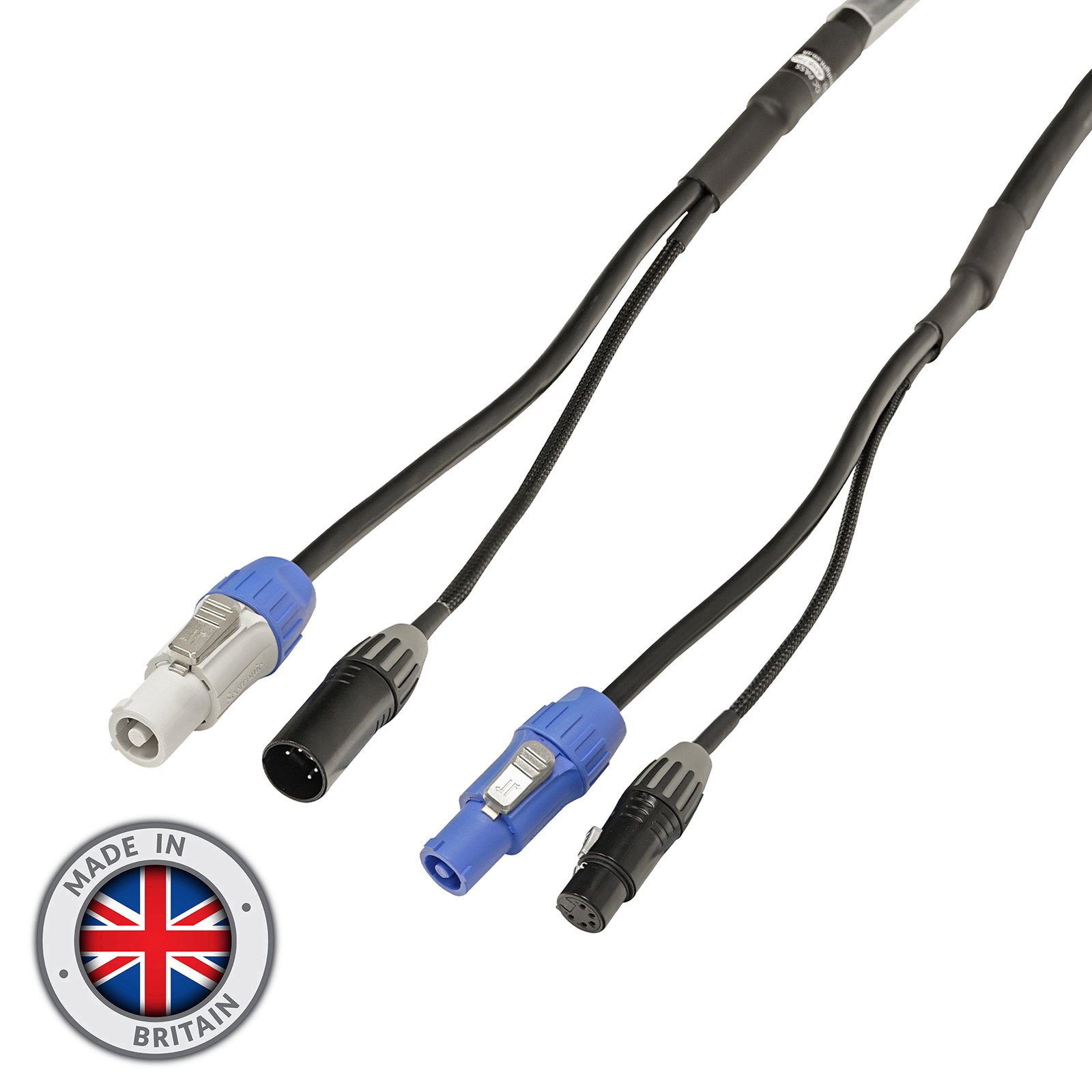 Elumen8 1.5m Combi 1.5mm Seetronic PowerTwist / 5-Pin DMX Cable - Main View