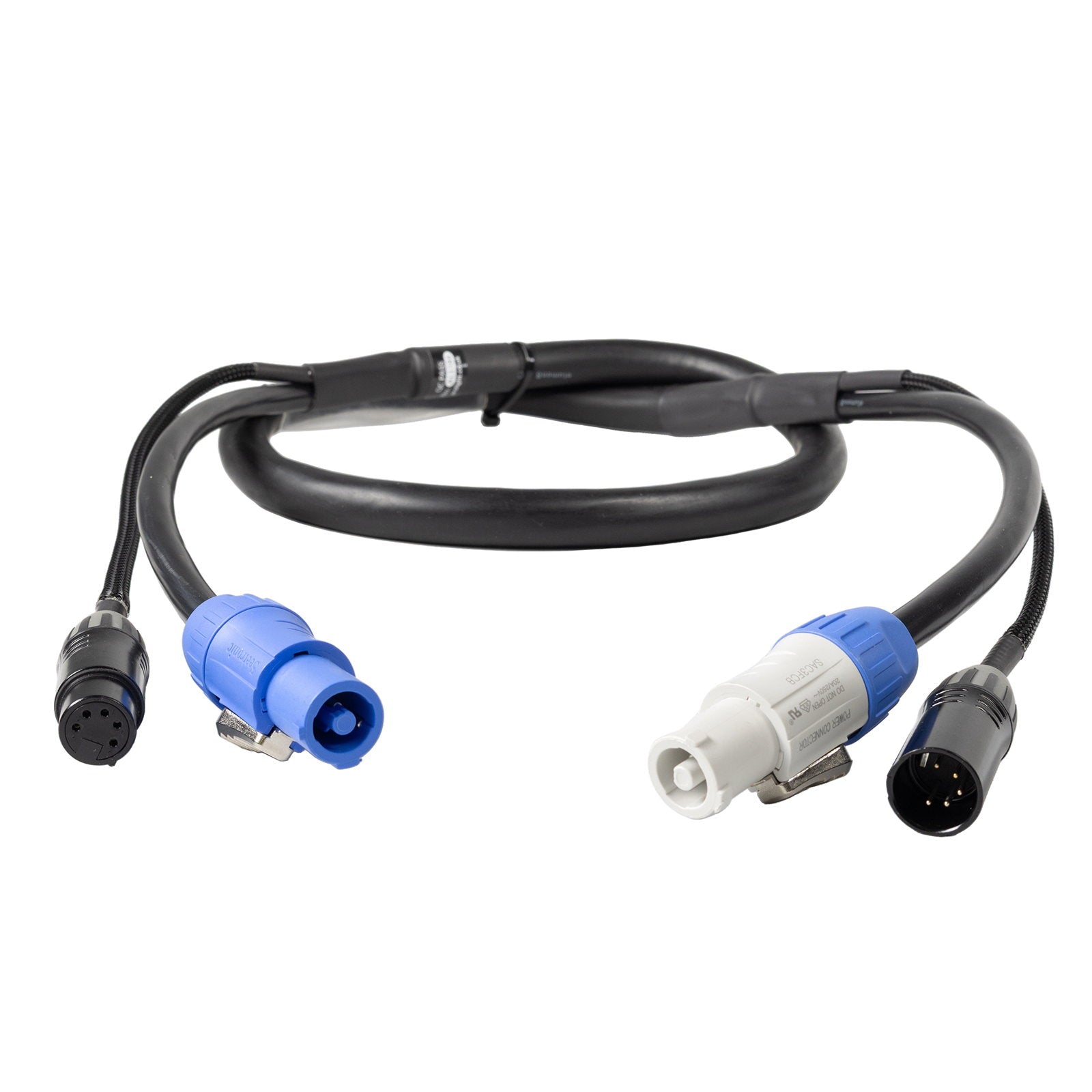 Elumen8 15m Combi 2.5mm Seetronic PowerTwist / 5-Pin DMX Cable - Alternate View 1