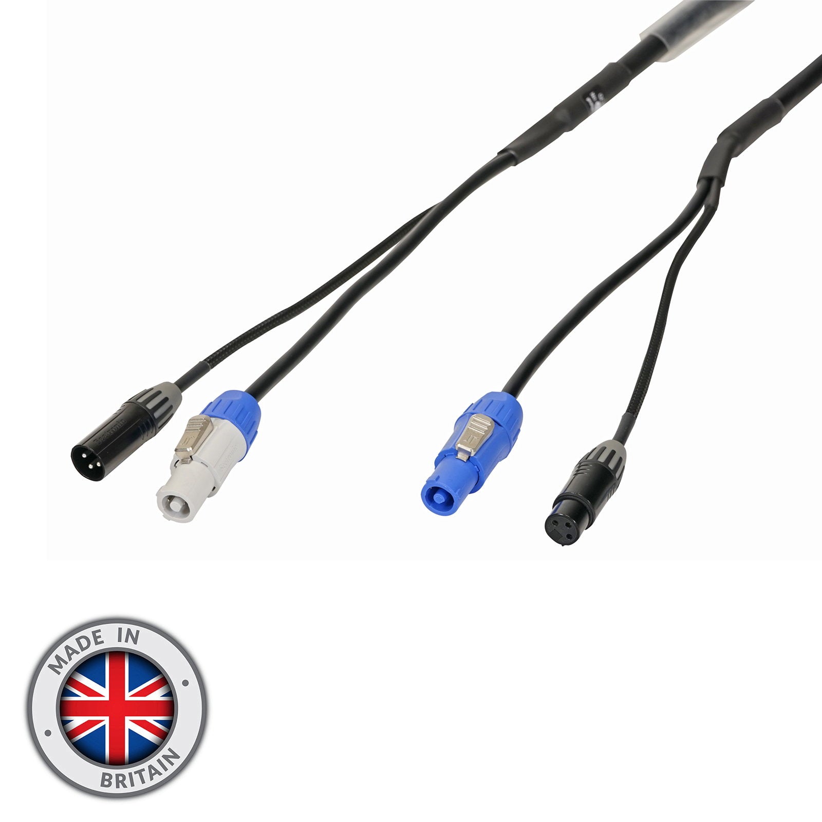 Elumen8 15m Combi 1.5mm Seetronic PowerTwist / 3-Pin DMX Cable - Main View