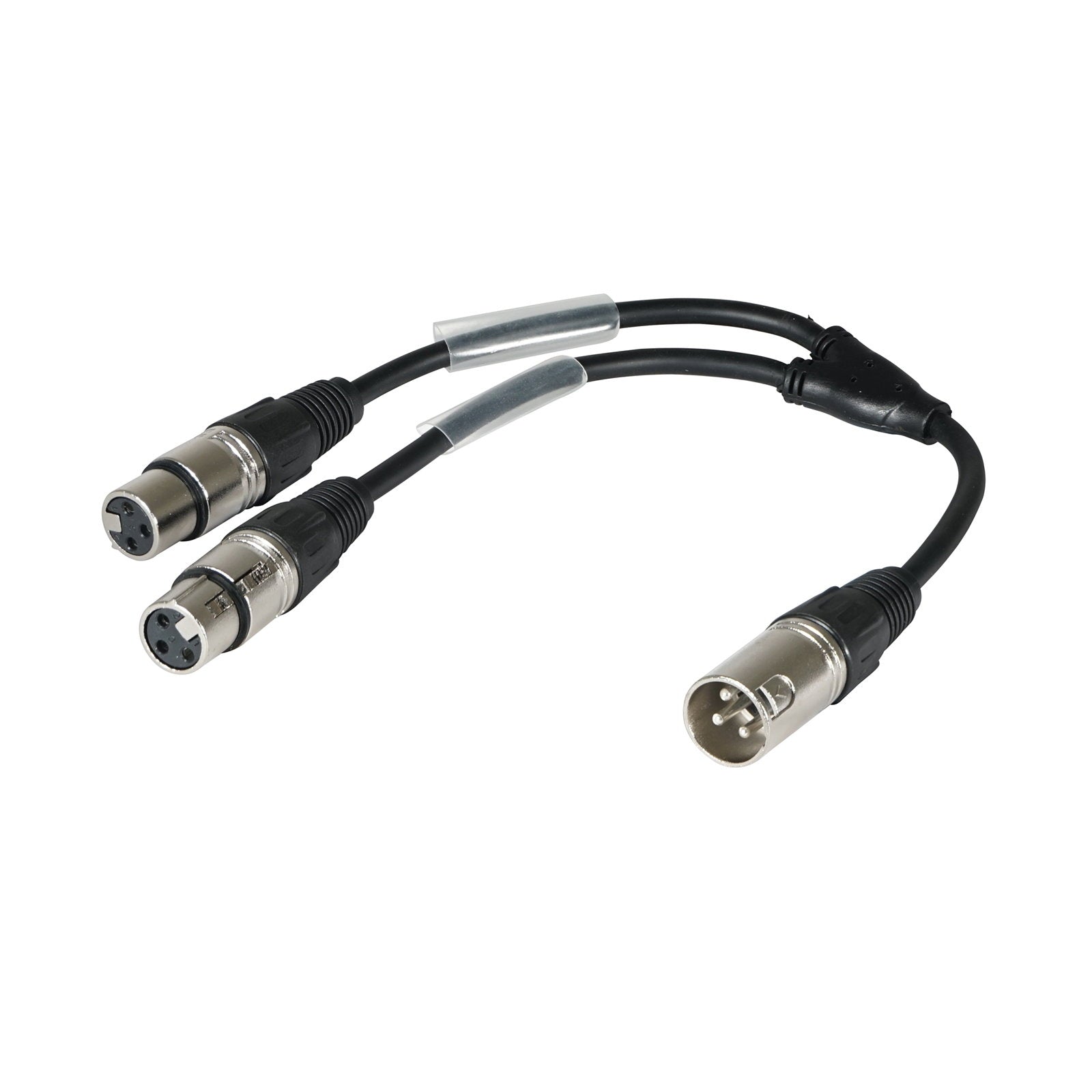 W Audio 0.25m XLR Male - 2 x XLR Female Cable - Main View