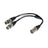 W Audio 0.25m XLR Male - 2 x XLR Female Cable - Main View