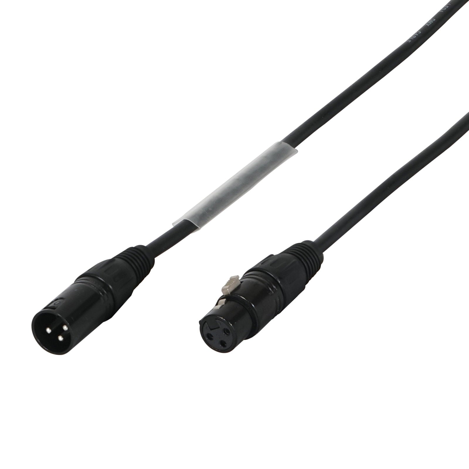 LEDJ 20m 3-Pin Male XLR - 3-Pin Female XLR DMX Cable - Alternate View 1