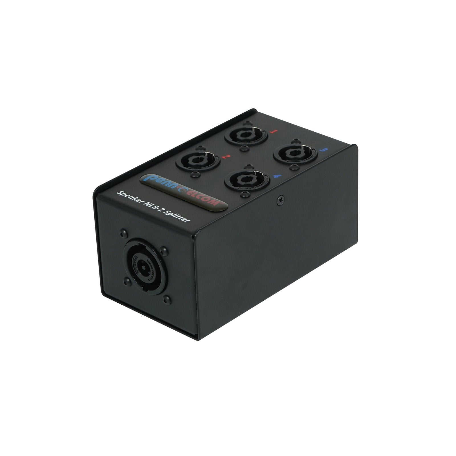 Penn Elcom 4-Way speakON Splitter Box (R2SP82) - Back Panel and Connections
