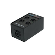 Penn Elcom 4-Way speakON Splitter Box with Feed Thru (R2SP82G2) - Alternate View 1