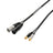 W Audio 1.5m 2 x Phono - 2 x XLR Male Cable - Alternate View 1