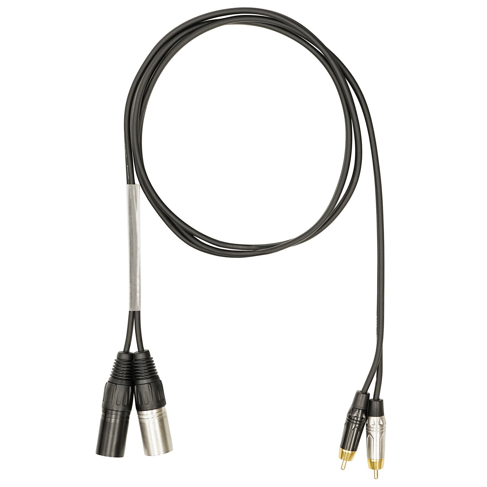 W Audio 3m 2 x Phono - 2 x XLR Male Cable - Main View