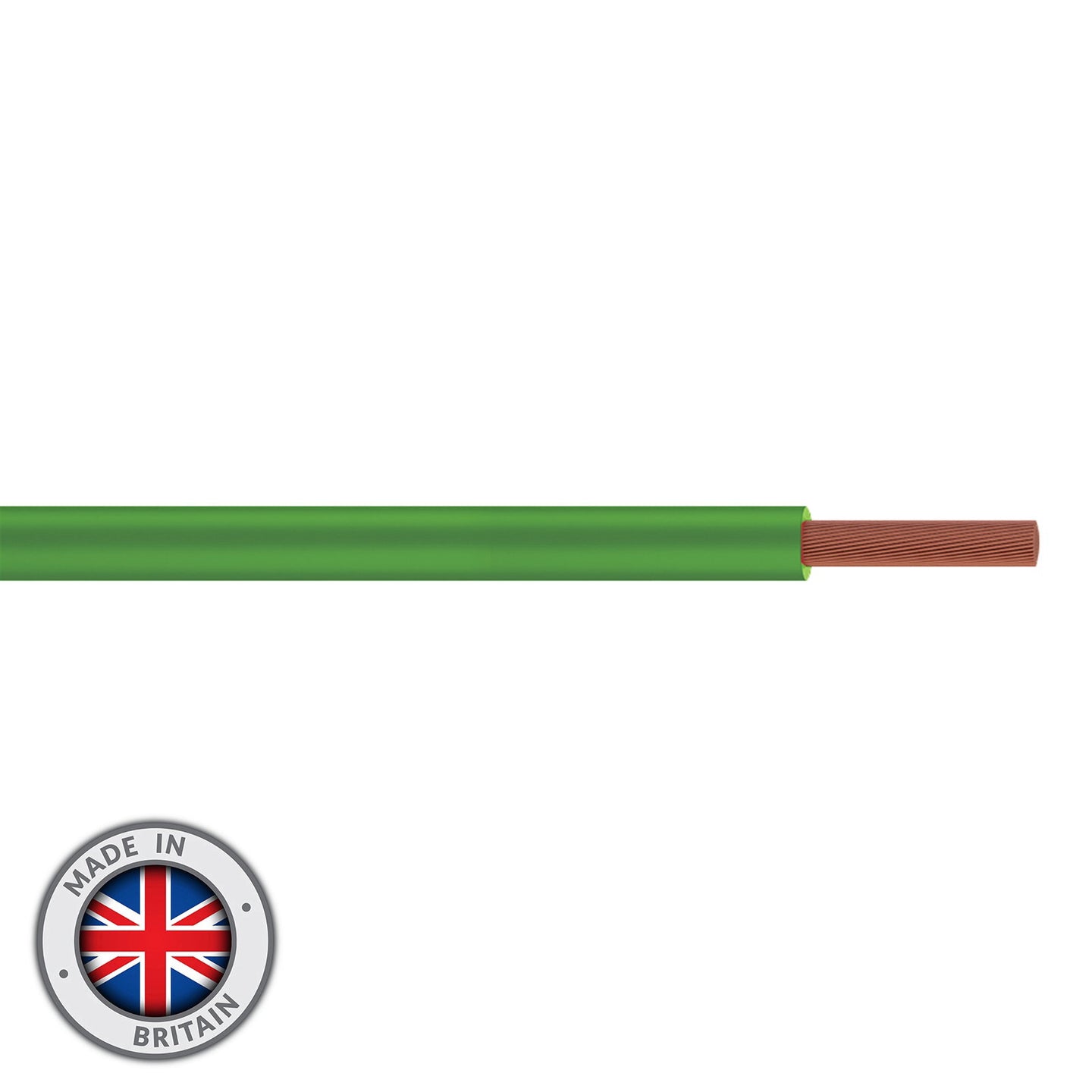 Elumen8 Tri-Rated Switchgear Wire 1.5mm 100m Green - Main View