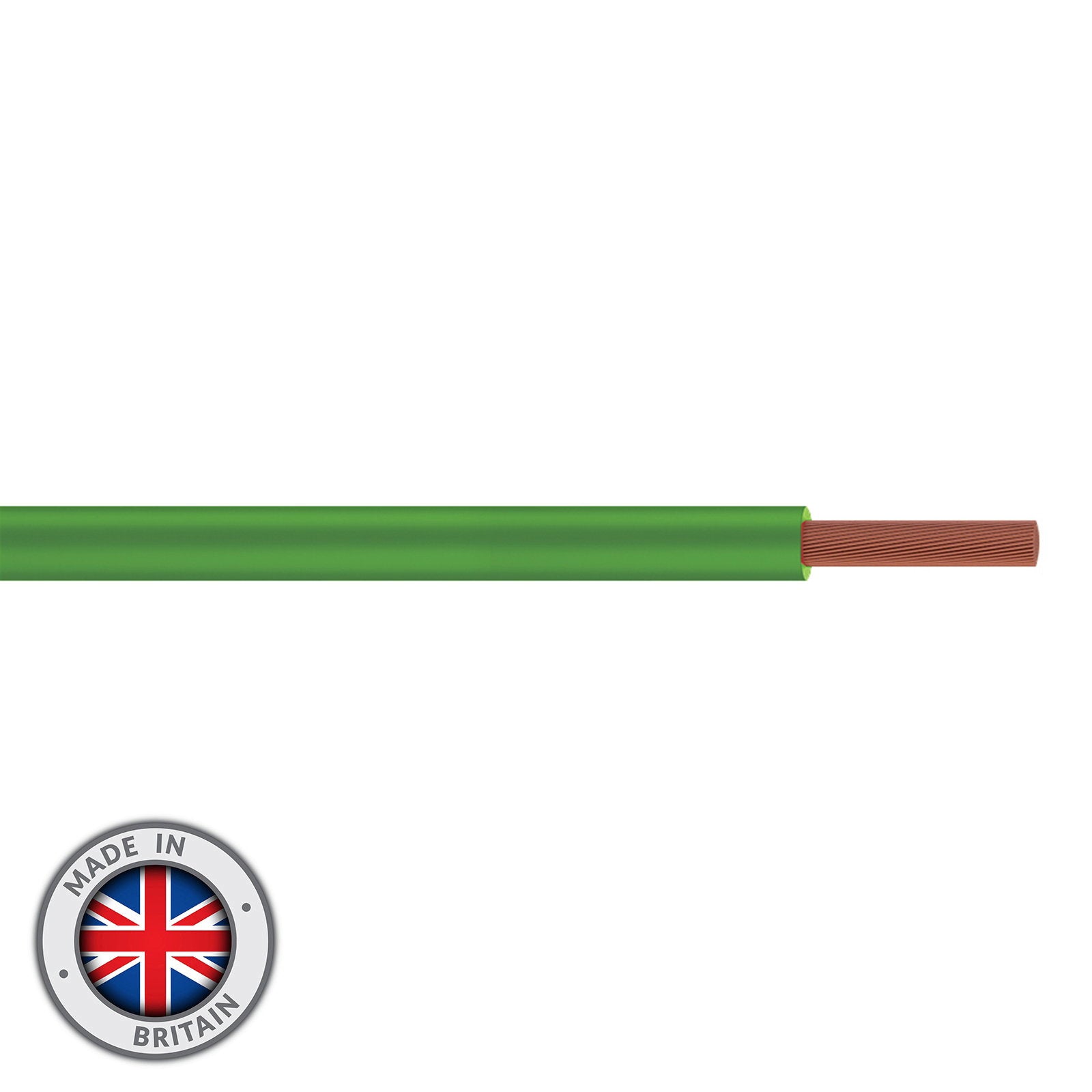 Elumen8 Tri-Rated Switchgear Wire 1.5mm 100m Green - Main View