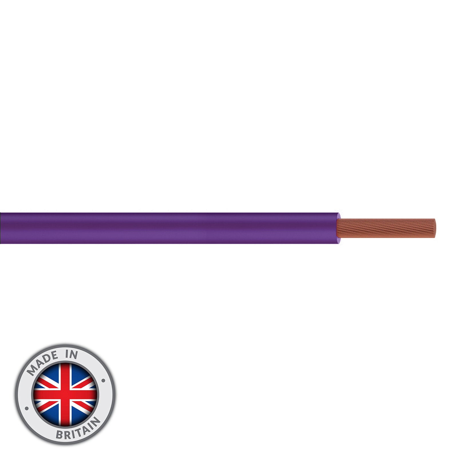 Elumen8 Tri-Rated Switchgear Wire 1.5mm 100m Lilac - Main View