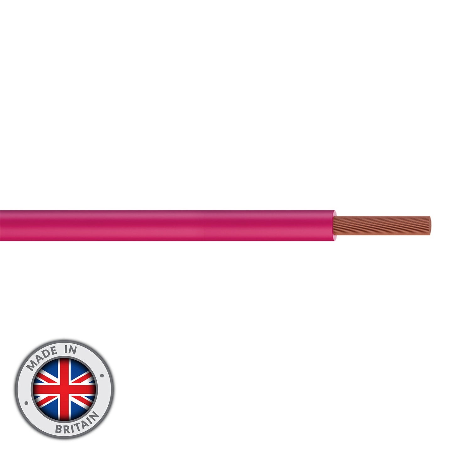 Elumen8 Tri-Rated Switchgear Wire 1.5mm 100m Pink - Main View