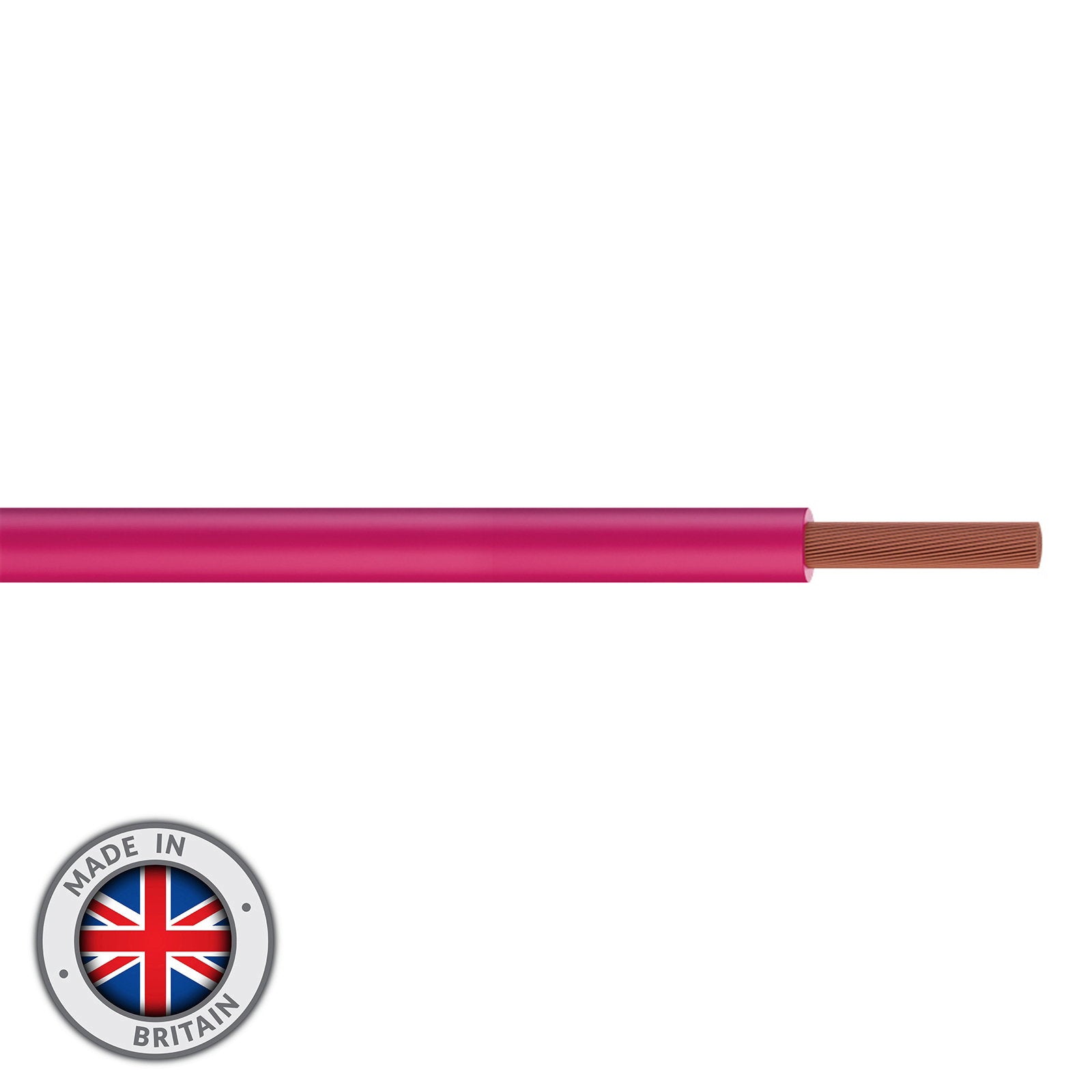 Elumen8 Tri-Rated Switchgear Wire 1.5mm 100m Pink - Main View