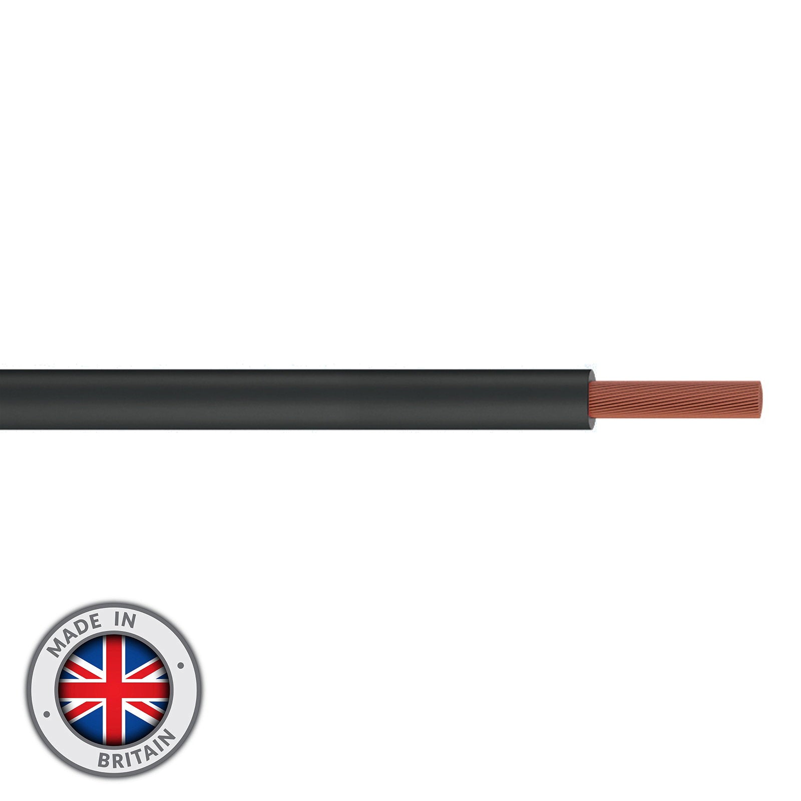 Elumen8 Tri-Rated Switchgear Wire 2.5mm 100m Black                  - Main View