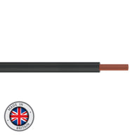 Elumen8 Tri-Rated Switchgear Wire 2.5mm 100m Black                  - Main View