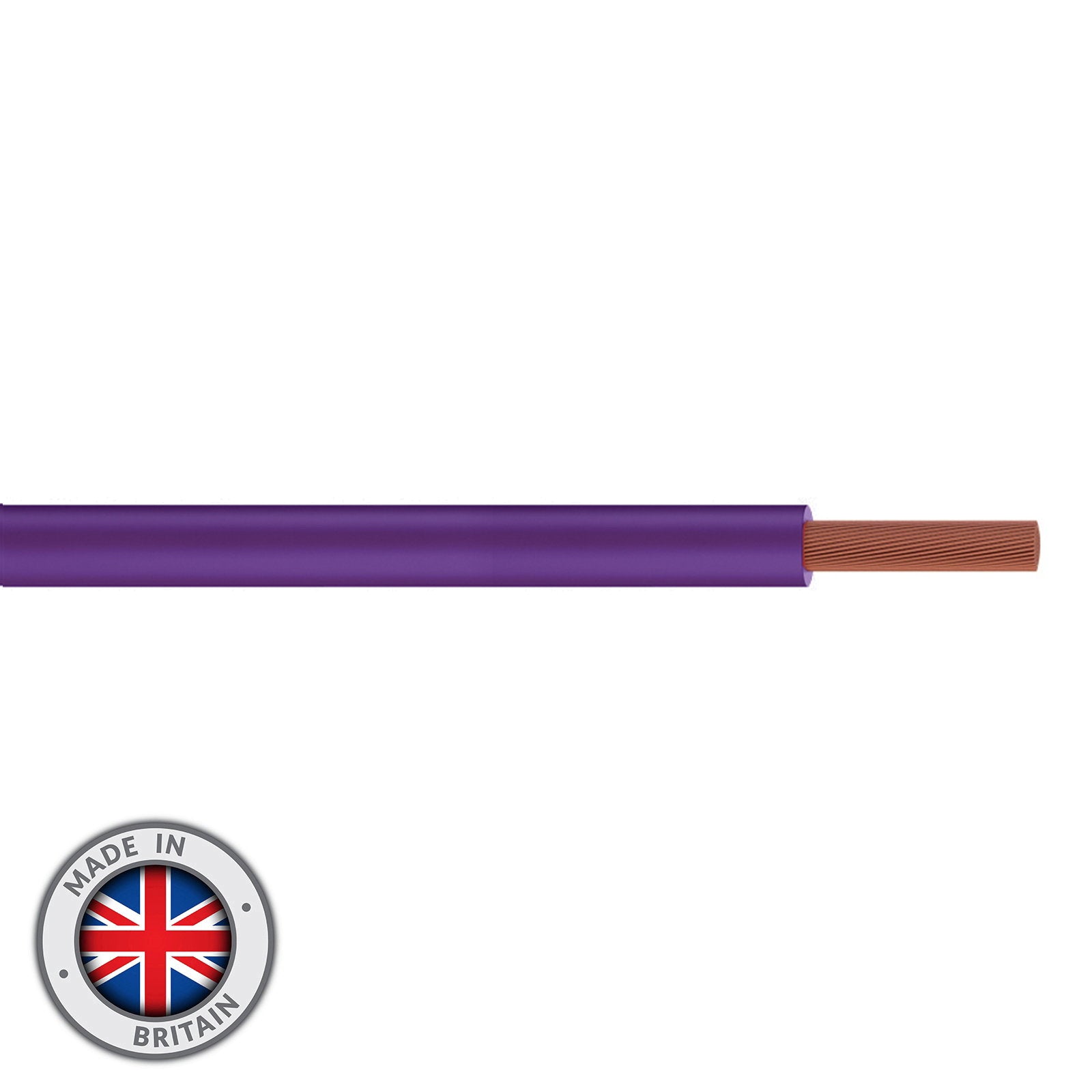 Elumen8 Tri-Rated Switchgear Wire 2.5mm 100m Lilac - Main View