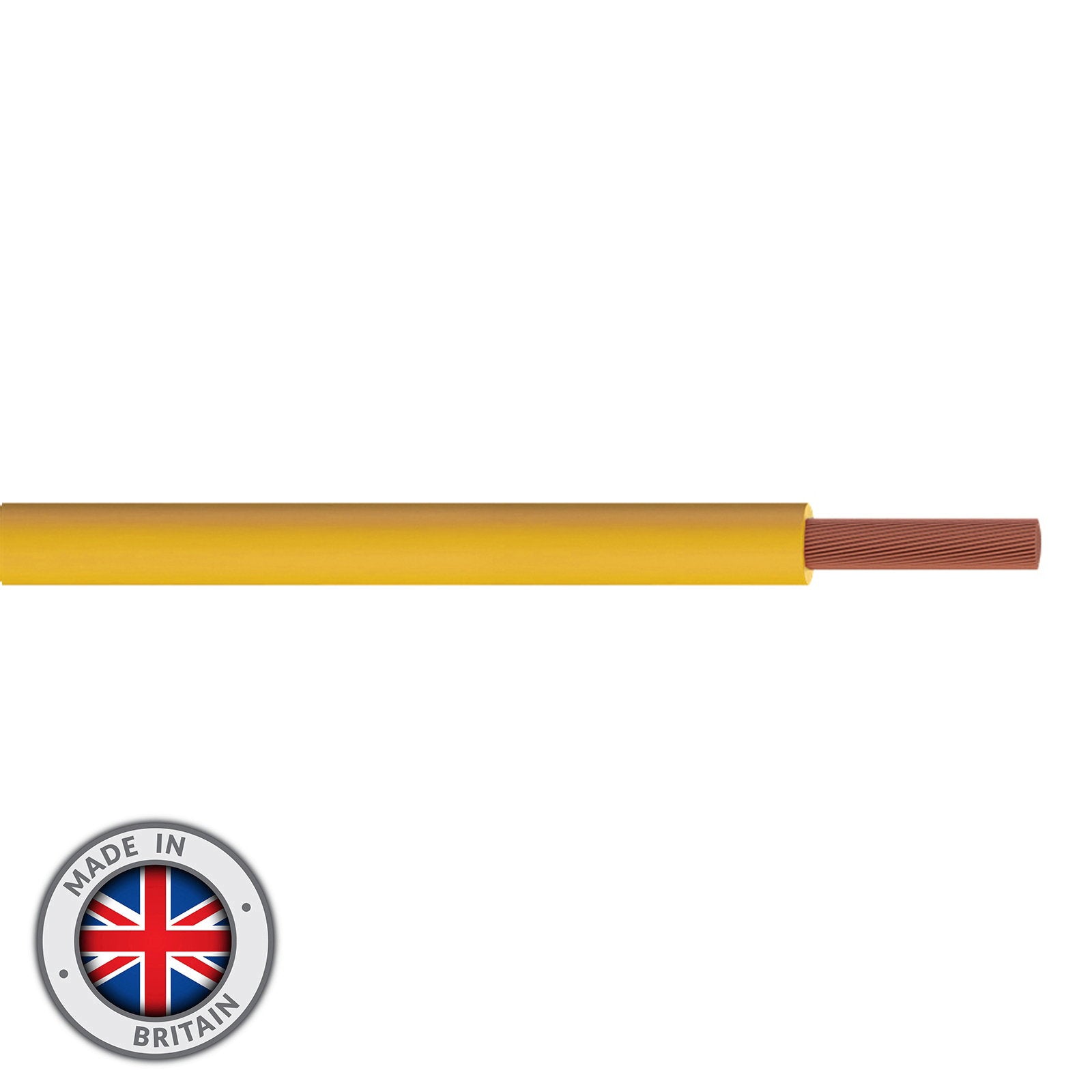 Elumen8 Tri-Rated Switchgear Wire 2.5mm 100m Yellow - Main View
