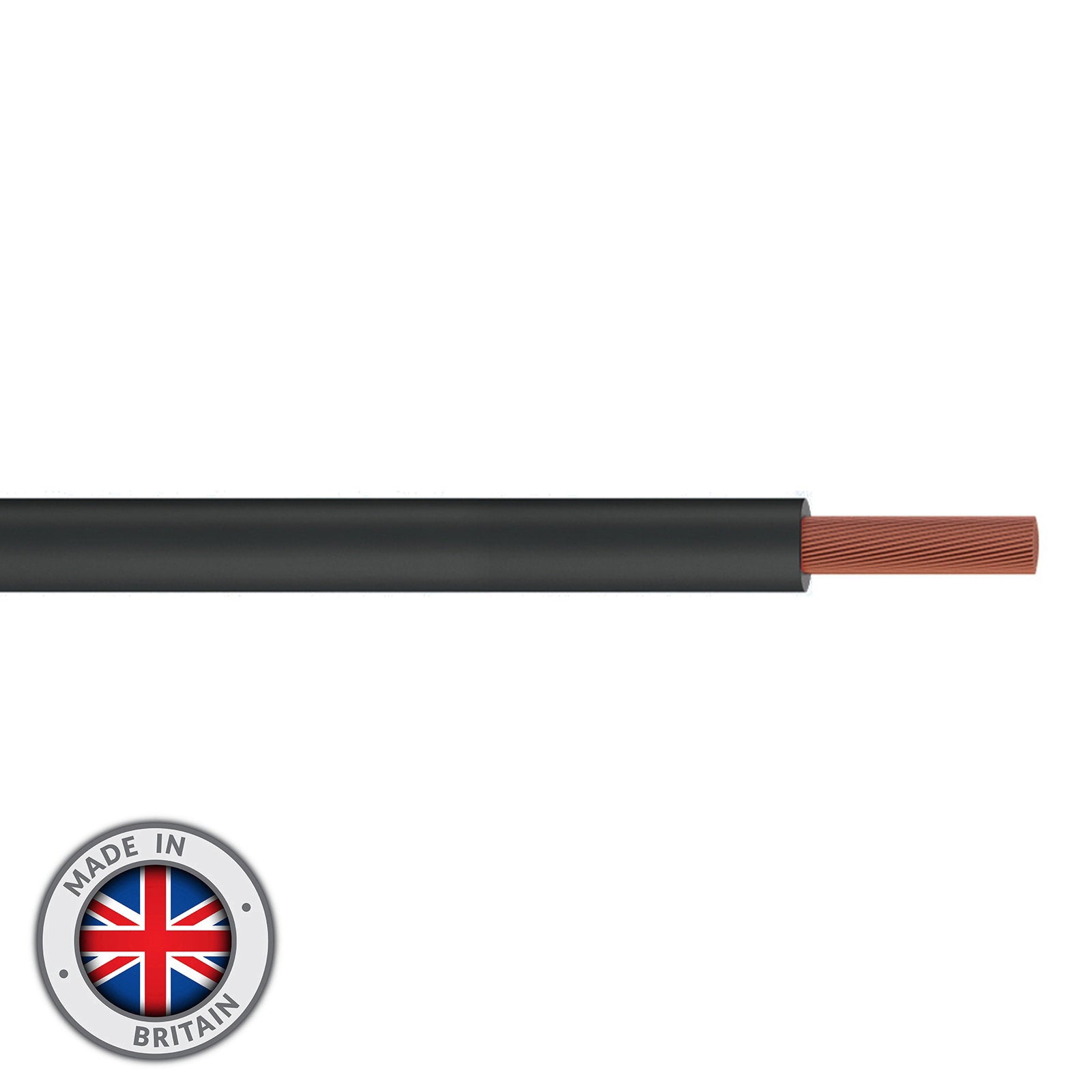 Elumen8 Tri-Rated Switchgear Wire 4mm 100m Black                  - Main View