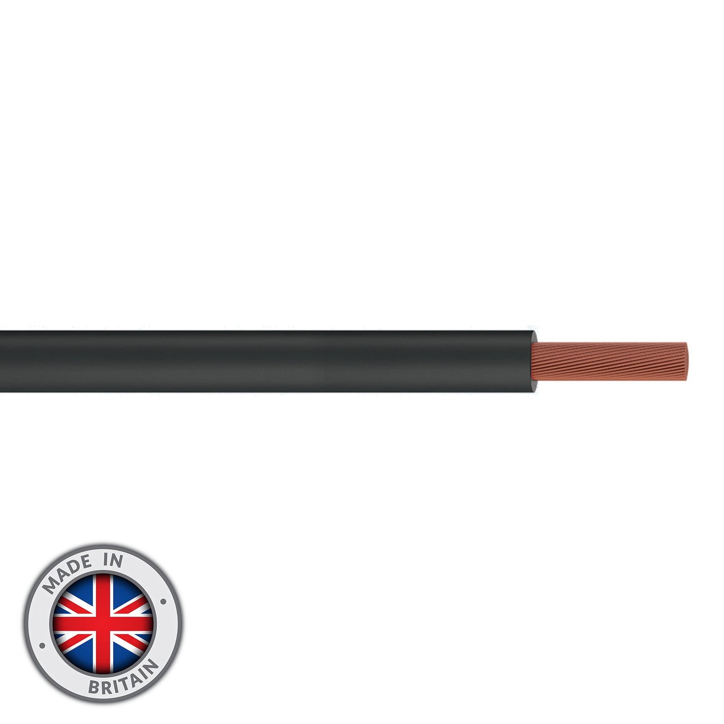 Elumen8 Tri-Rated Switchgear Wire 4mm 100m Black                  - Main View