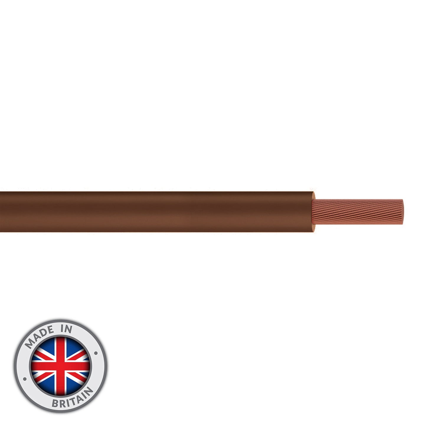 Elumen8 Tri-Rated Switchgear Wire 6mm 100m Brown - Main View