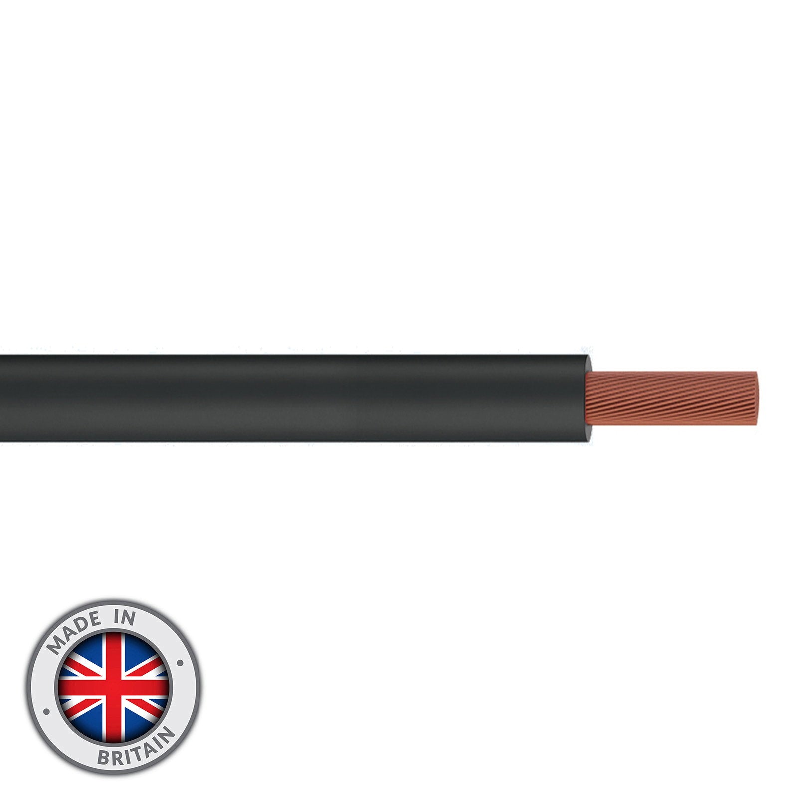 Elumen8 Tri-Rated Switchgear Wire 10mm 100m Black                  - Main View