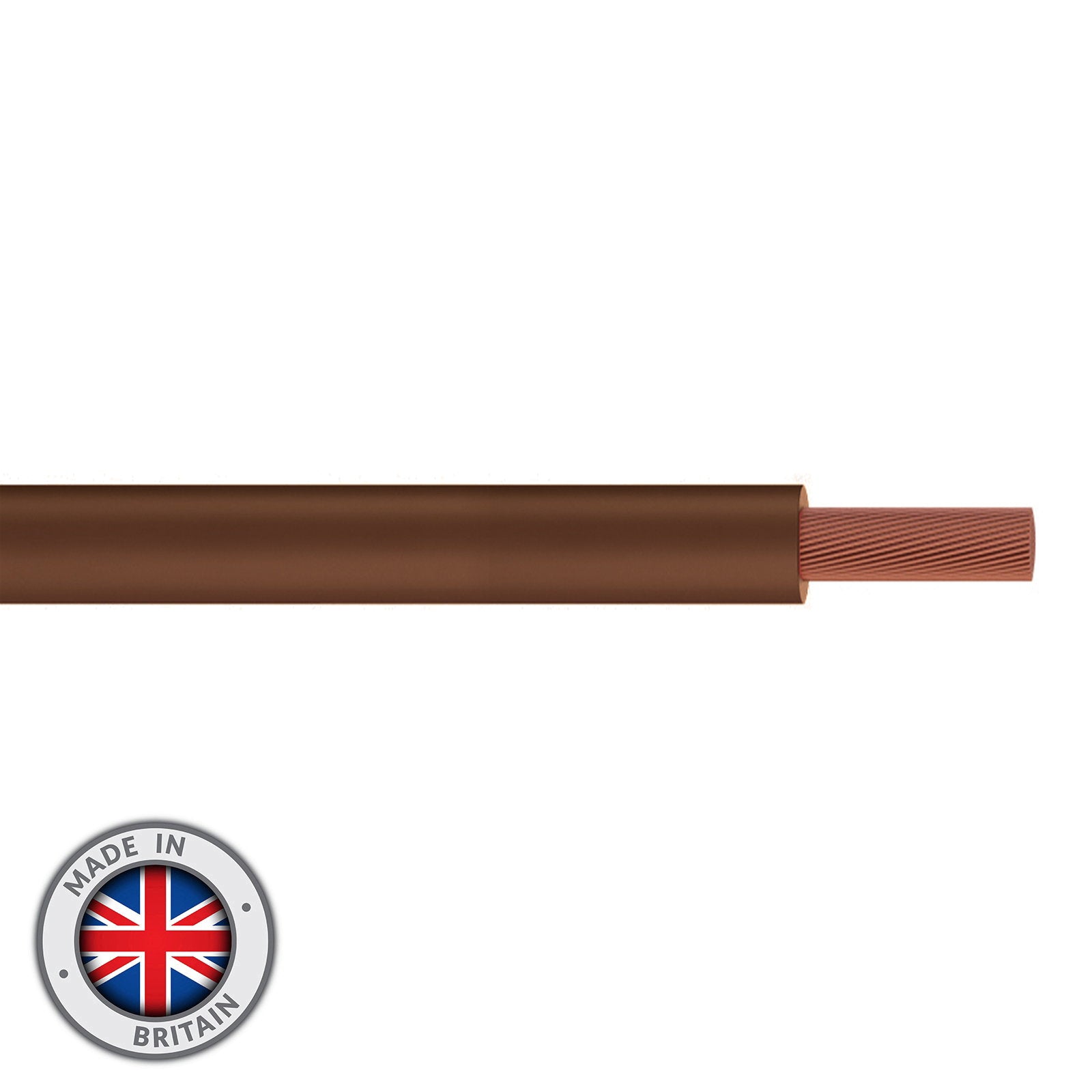Elumen8 Tri-Rated Switchgear Wire 10mm 100m Brown - Main View