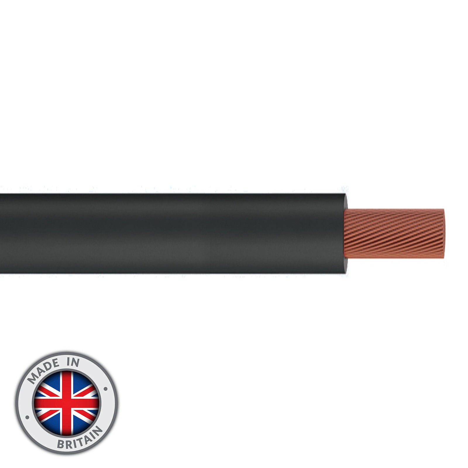Elumen8 Tri-Rated Switchgear Wire 25mm 100m Black                  - Main View