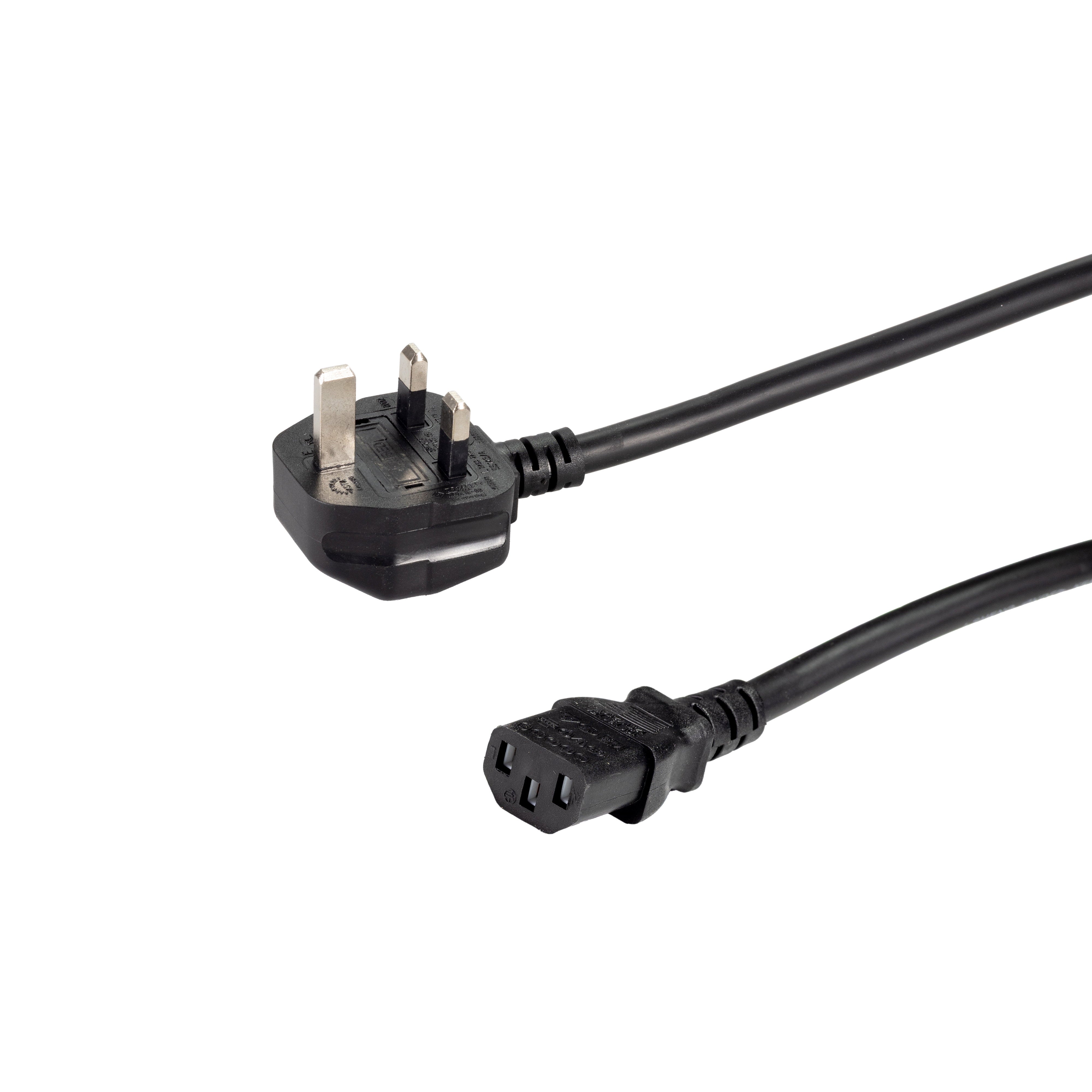 Elumen8 3m 13A to IEC Cable 1mm H07RN-F - Main View