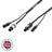 Elumen8 10m Combi 1.5mm Neutrik powerCON / 5-Pin DMX Cable - Main View