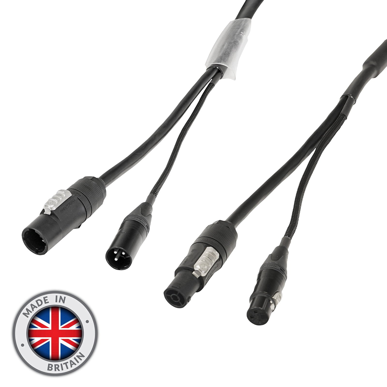 Elumen8 1.5m Combi 2.5mm Neutrik powerCON TRUE1 / 3-Pin DMX Cable - Main View