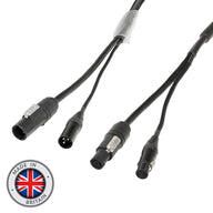 Elumen8 3m Combi 2.5mm Neutrik powerCON TRUE1 / 3-Pin DMX Cable - Alternate View 1