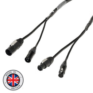 Elumen8 3m Combi 1.5mm Neutrik powerCON TRUE1 / 3-Pin DMX Cable - Alternate View 1